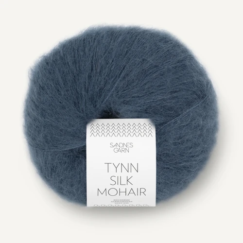 Włóczka Sandnes Garn Tynn Silk Mohair 6081 / ciemny jeans