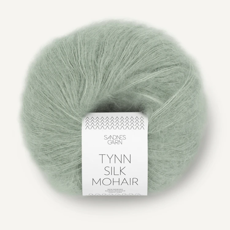 Włóczka Sandnes Garn Tynn Silk Mohair 8521 / eukaliptus