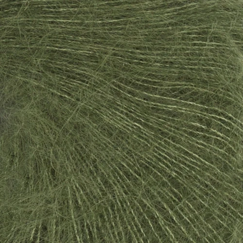 Włóczka Sandnes Garn Tynn Silk Mohair 9062 / ciemna oliwka