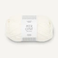 Włóczka Sandnes Garn Peer Gynt 1001 / biel