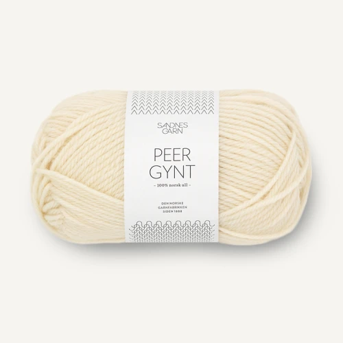Włóczka Sandnes Garn Peer Gynt 1012 / krem