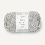 Włóczka Sandnes Garn Peer Gynt 1032 / jasny szary melanż
