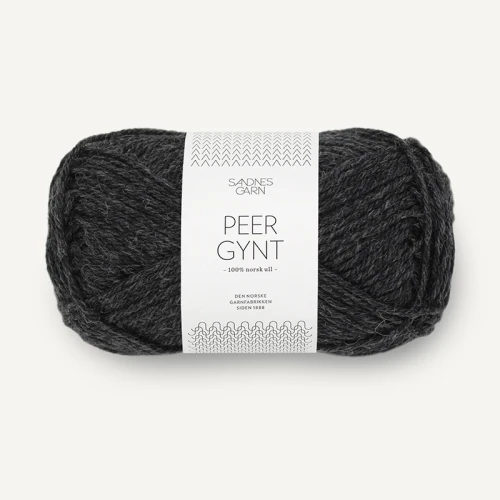 Włóczka Sandnes Garn Peer Gynt 1088 / węgiel