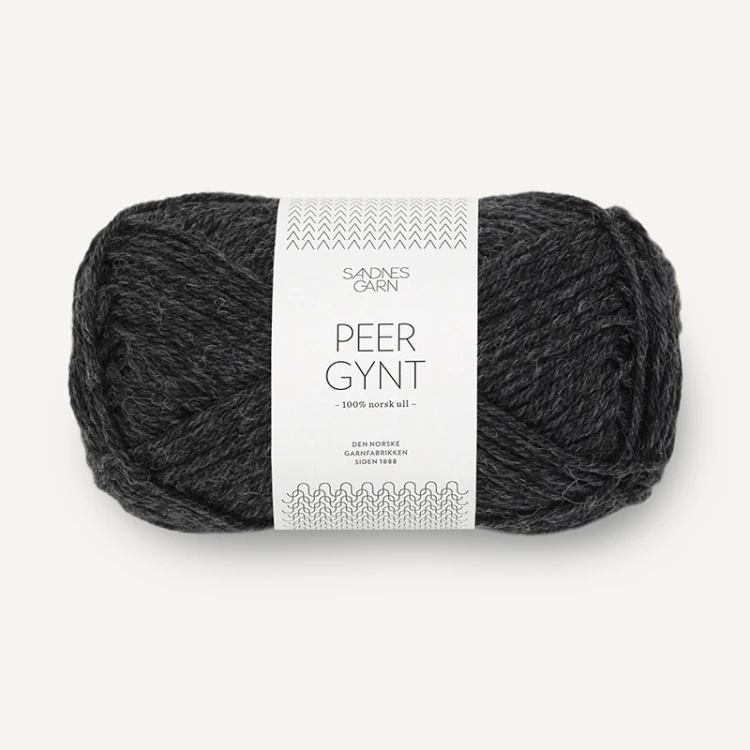 Włóczka Sandnes Garn Peer Gynt 1088 / węgiel