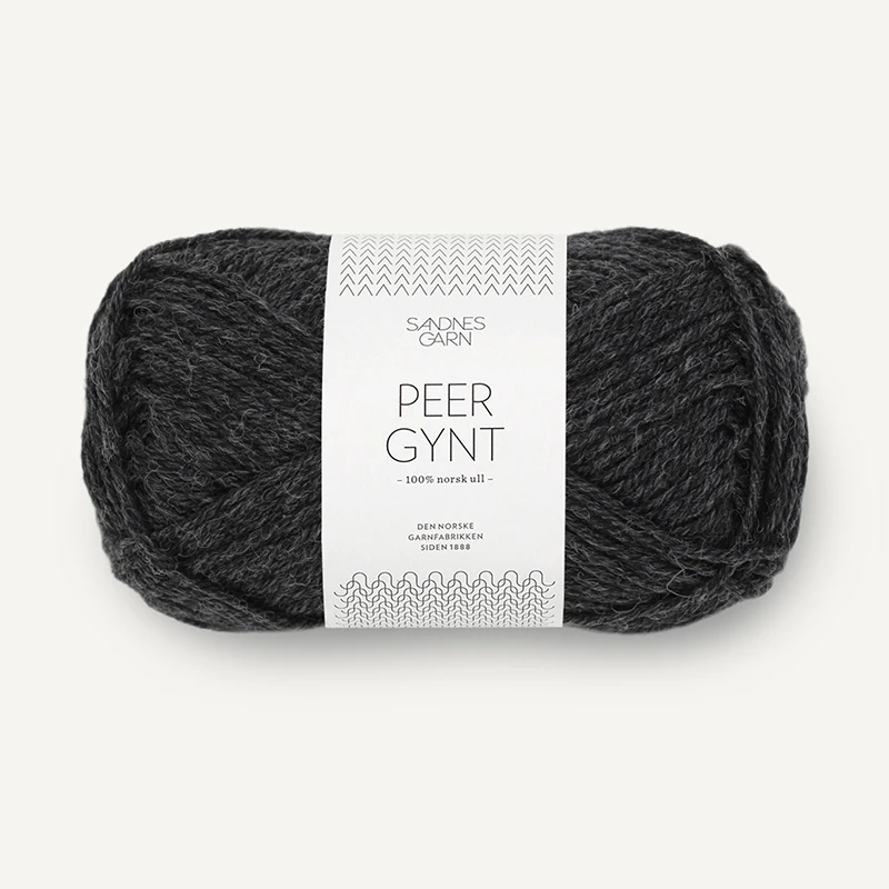Włóczka Sandnes Garn Peer Gynt 1088 / węgiel
