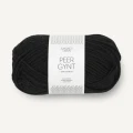 Włóczka Sandnes Garn Peer Gynt 1099 / czerń