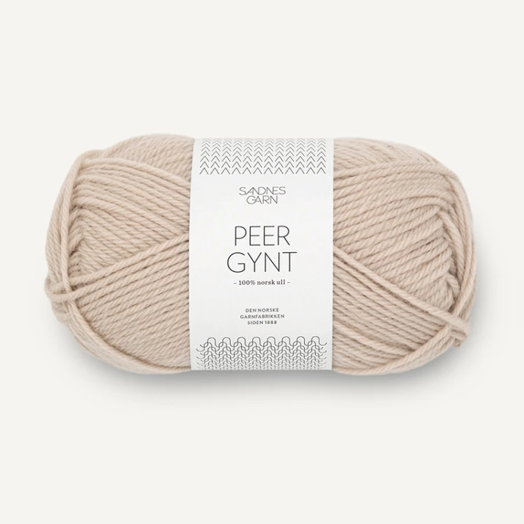 Włóczka Sandnes Garn Peer Gynt 2321 / beż