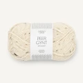 Włóczka Sandnes Garn Peer Gynt Tweed 2523 / krem z nopkami