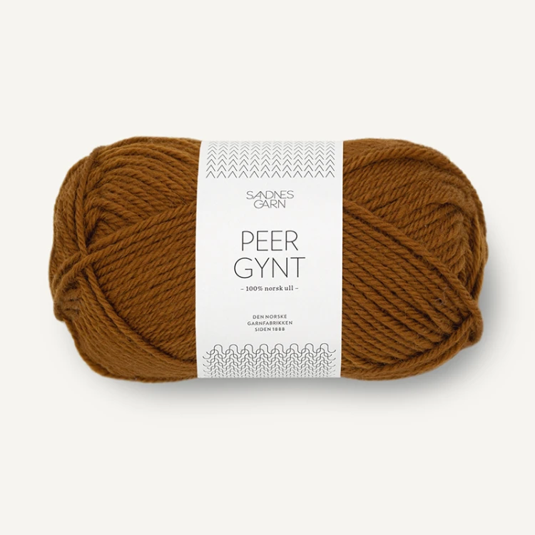 Włóczka Sandnes Garn Peer Gynt 2564 / ciastko korzenne