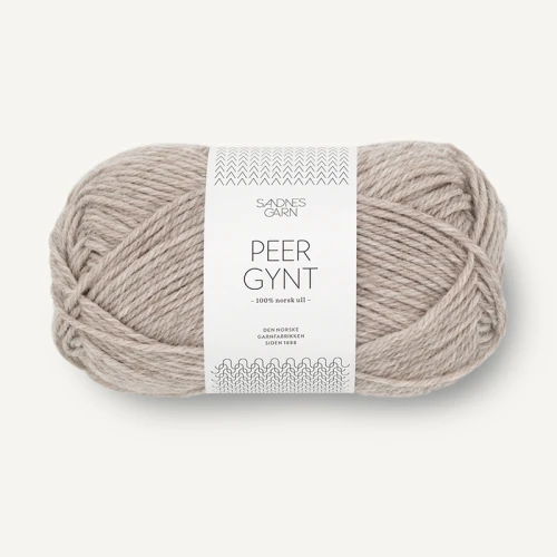 Włóczka Sandnes Garn Peer Gynt 2650 / beż melanż
