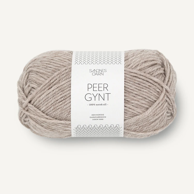 Włóczka Sandnes Garn Peer Gynt 2650 / beż melanż