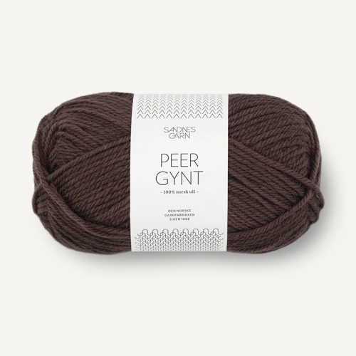 Włóczka Sandnes Garn Peer Gynt 3082 / czekolada