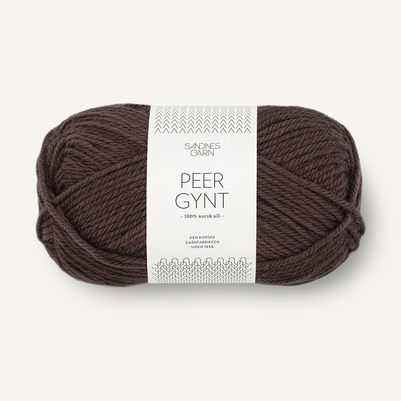 Włóczka Sandnes Garn Peer Gynt 3082 / czekolada