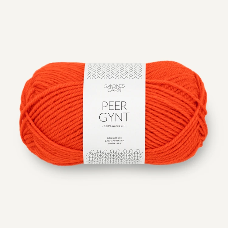 Włóczka Sandnes Garn Peer Gynt 3819 / jarzębina