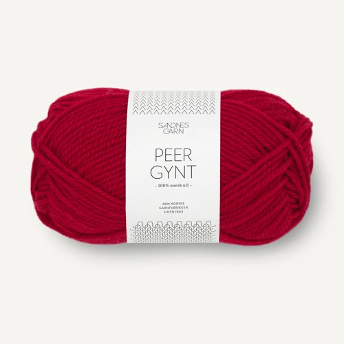 Włóczka Sandnes Garn Peer Gynt 4228 / wiśnia