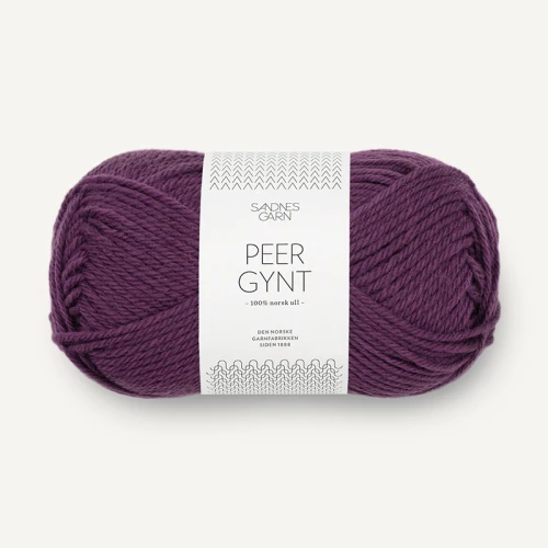 Włóczka Sandnes Garn Peer Gynt 4672 / winogrono