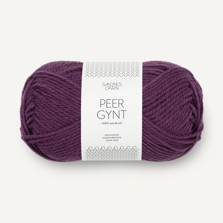 Włóczka Sandnes Garn Peer Gynt 4672 / winogrono