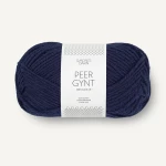 Włóczka Sandnes Garn Peer Gynt 5575 / ciemny granat