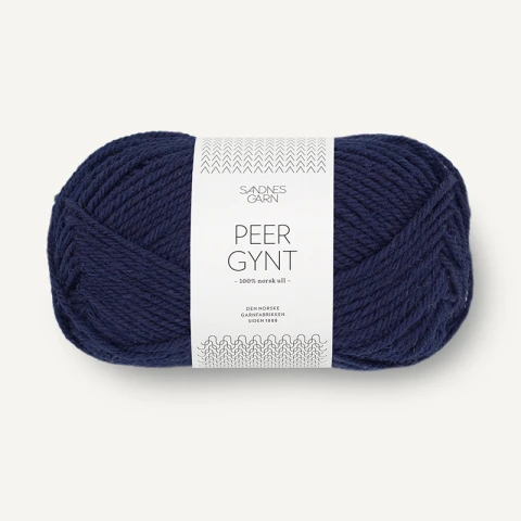 Włóczka Sandnes Garn Peer Gynt 5575 / ciemny granat