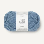 Włóczka Sandnes Garn Peer Gynt 6324 / jeans melanż