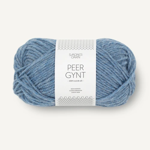 Włóczka Sandnes Garn Peer Gynt 6324 / jeans melanż