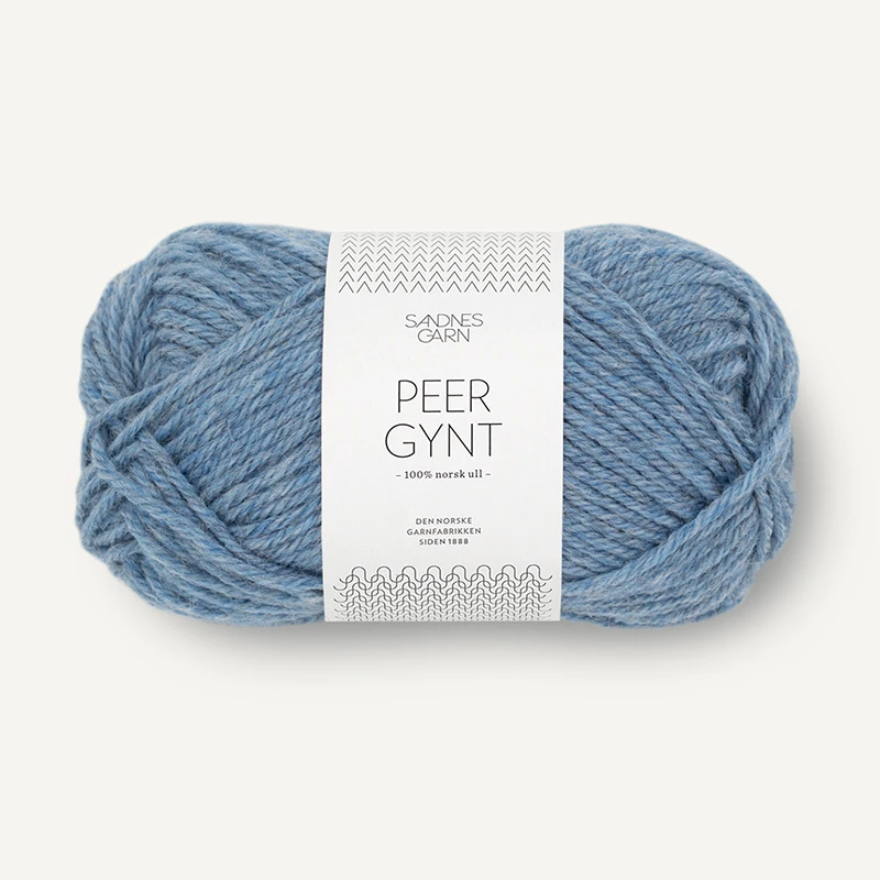 Włóczka Sandnes Garn Peer Gynt 6324 / jeans melanż