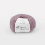 Włóczka Gabo Wool Baby Silk Yak 9716 / brudny róż