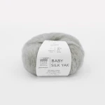 Włóczka Gabo Wool Baby Silk Yak 9636 / jasny szary