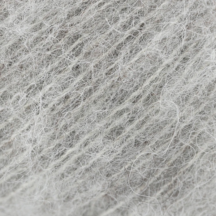 Włóczka Gabo Wool Baby Silk Yak 9636 / jasny szary