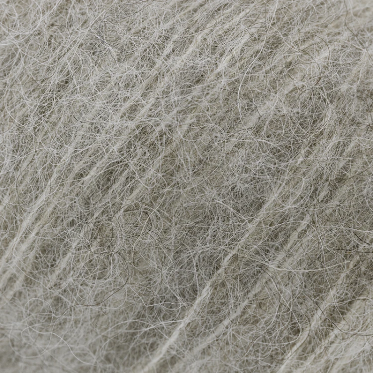 Włóczka Gabo Wool Baby Silk Yak 9402 / szaro-beżowy