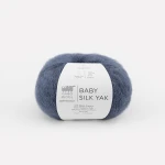 Włóczka Gabo Wool Baby Silk Yak 9917 / szaro-niebieski