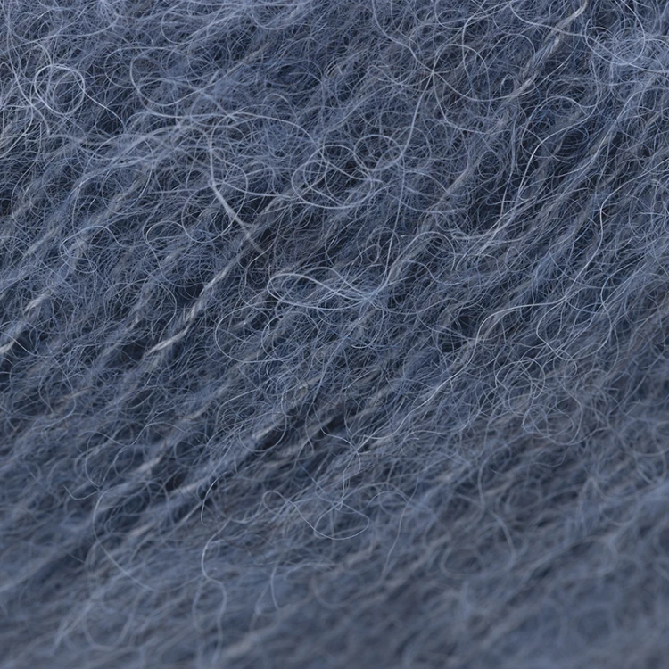 Włóczka Gabo Wool Baby Silk Yak 9917 / szaro-niebieski