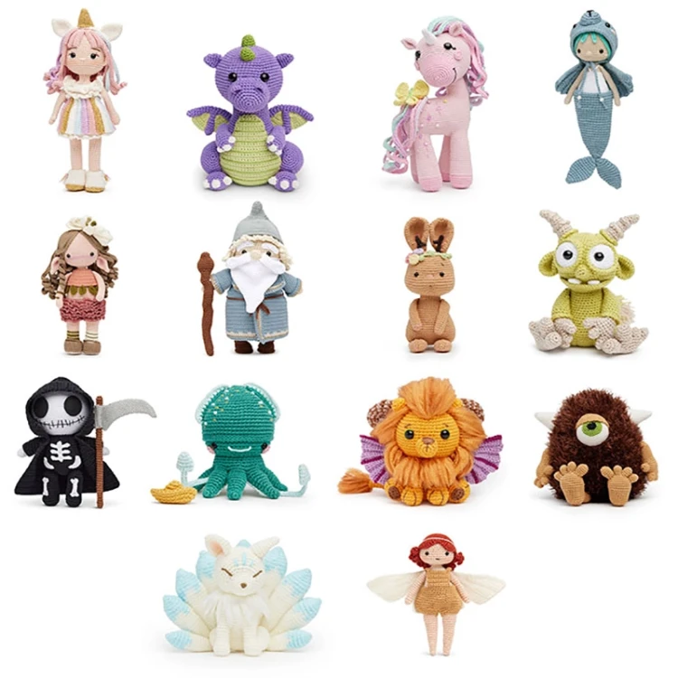 Książka Unicorns, Dragons and more Fantasy Amigurumi 3 - w języku angielskim
