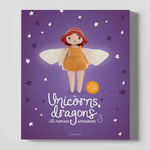 Książka Unicorns, Dragons and more Fantasy Amigurumi 3 - w języku angielskim