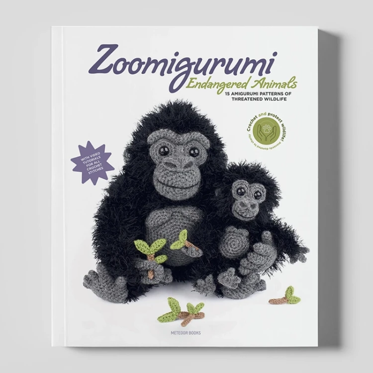 Książka Zoomigurumi Endangered Animals - w języku angielskim