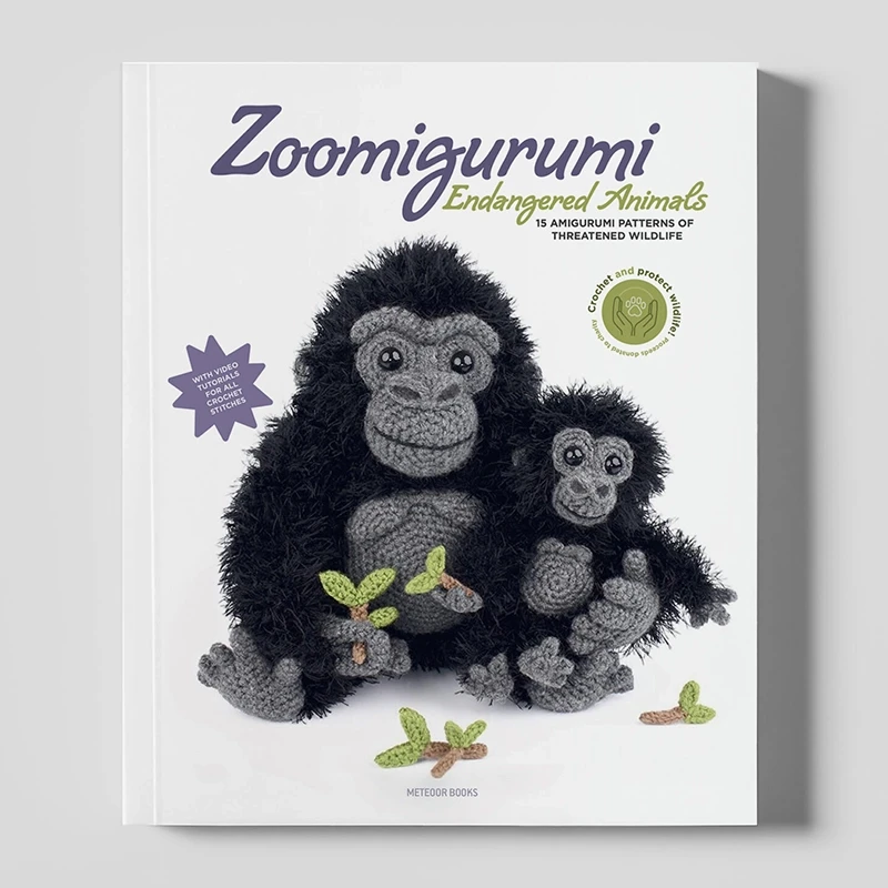 Książka Zoomigurumi Endangered Animals - w języku angielskim