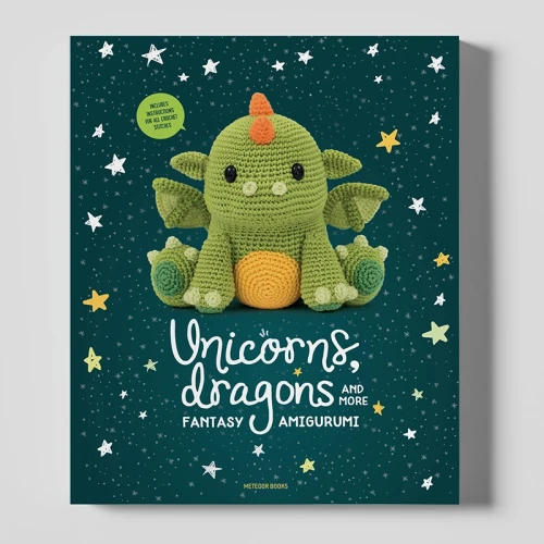 Książka Unicorns, Dragons and More Fantasy Amigurumi-w języku angielskim