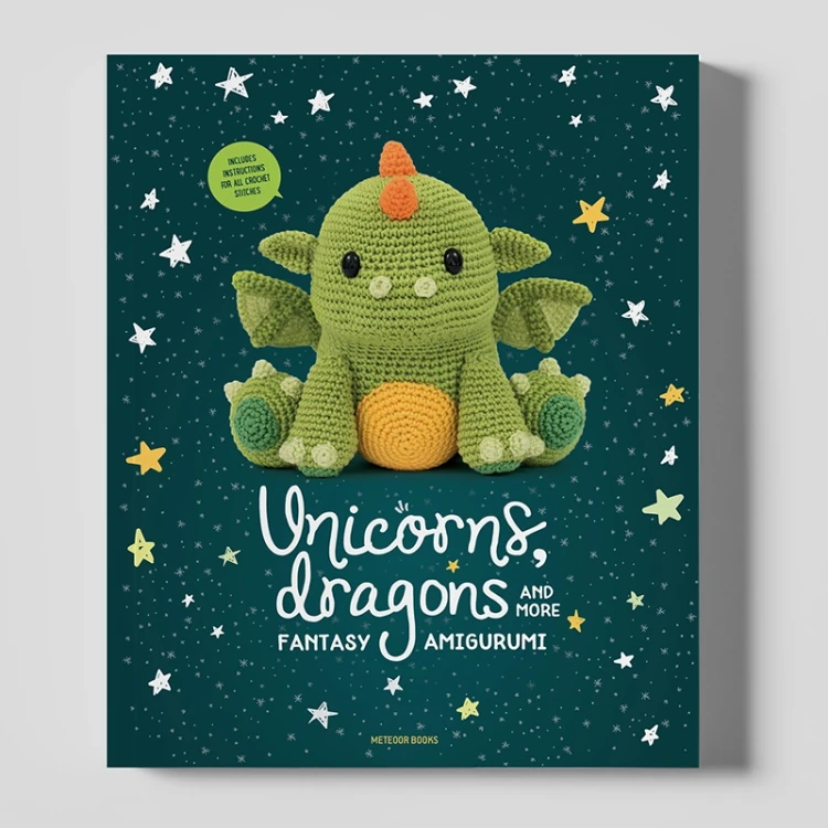 Książka Unicorns, Dragons and More Fantasy Amigurumi-w języku angielskim