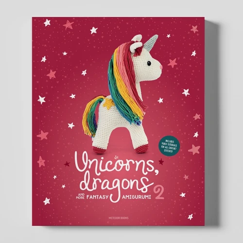 Książka Unicorns, Dragons and More Fantasy Amigurumi 2 - w języku angielskim