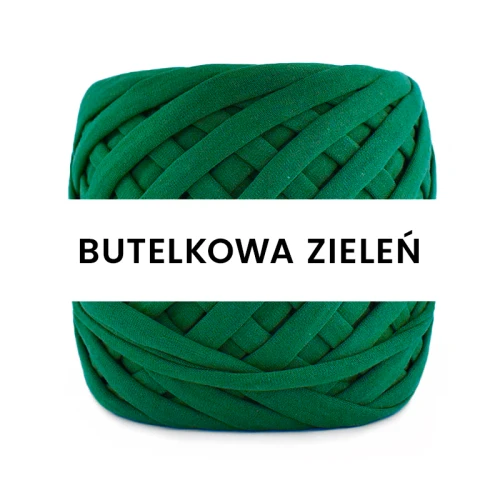 T-shirt Yarn Premium Sznurex / butelkowa zieleń