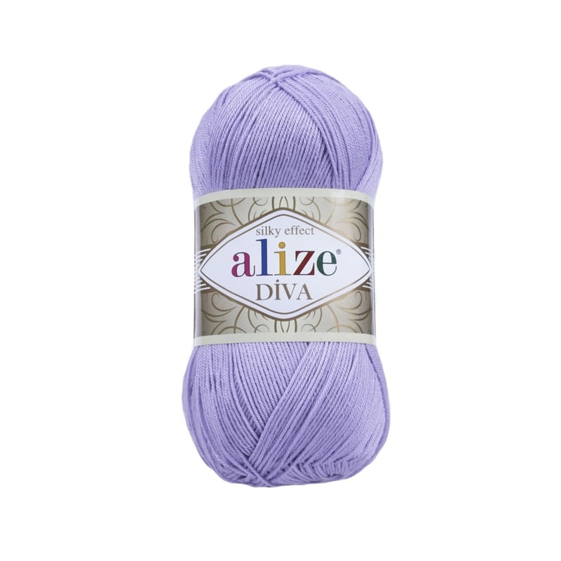 Włóczka Alize Diva - 158 lawenda