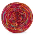 KOKONEK Eight Merino E001 - 2Koniak/2rubin/2burak/szmaragd/kurkuma, 8 nitek, 220 m, 130 g
