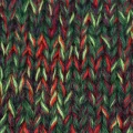 KOKONEK Eight Merino E004 - 4Ciemna zieleń/jasna zieleń/wino/bordo/czerwień, 8 nitek, 220 m, 130 g