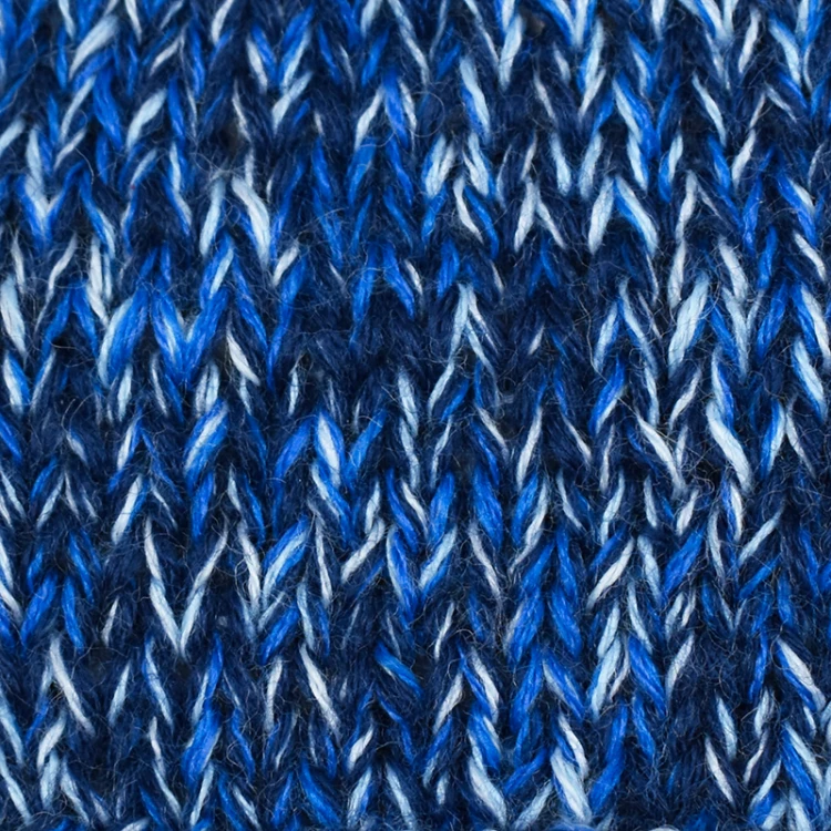KOKONEK Eight Merino E007 - 4Granat/chaber/szafir/błękit/jasny błękit, 8 nitek, 220 m, 130 g