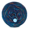 KOKONEK Eight Merino E008 - 4Granat/petrol II/ciemna zieleń/turkus/rudy, 8 nitek, 220 m, 130 g