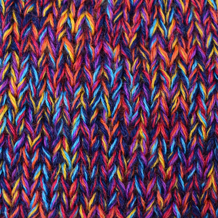 KOKONEK Eight Merino E010 - 3Granat/turkus/ciemny cyklamen/rubin/rudy/kurkuma, 8 nitek, 220 m, 130 g