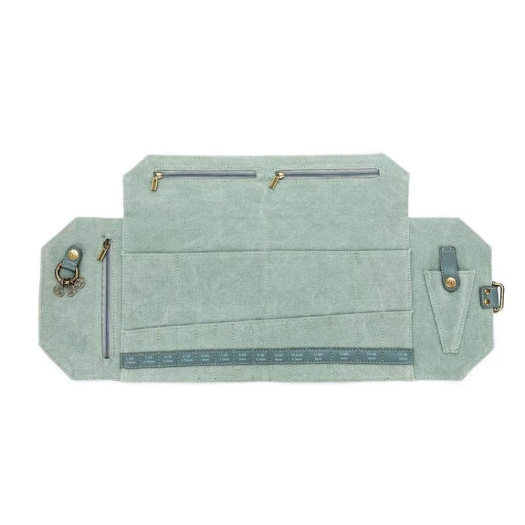 Organizer etui Della Q Canvas na druty wymienne 20.3x19cm / DS
