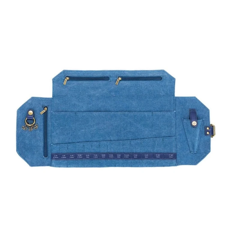 Organizer etui Della Q Canvas na druty wymienne 20.3x19cm / DS