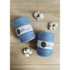 Sznurek skręcany bawełniany Bobbiny Macrame Cord / Niebieski / Perfect Blue / 5mm / 100m
