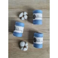 Sznurek skręcany bawełniany Bobbiny Macrame Cord / Niebieski / Perfect Blue / 1,5mm / 100m